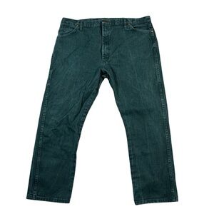 Wrangler Vintage 90s Cowboy Cut Green Denim Jeans Men’s 42x30‎ Cotton